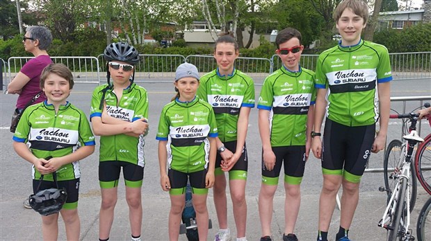 Le Club cycliste Vachon Subaru participe à sa première compétition de la saison