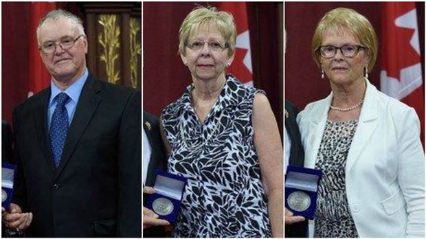 Trois citoyens de Sainte-Aurélie reçoivent la médaille du lieutenant-gouverneur