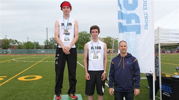 Des élèves de la polyvalente Saint-François s’illustrent au Championnat provincial d’athlétisme