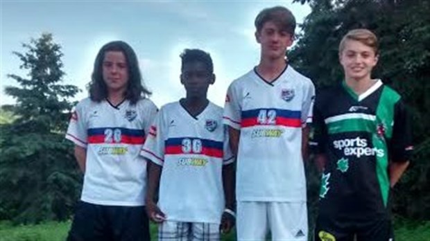 Quatre joueurs de soccer de Saint-Georges seront des Jeux du Québec