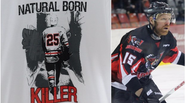 Show off Clothing lance un t-shirt pour honorer la carrière du hockeyeur Steve Tardif