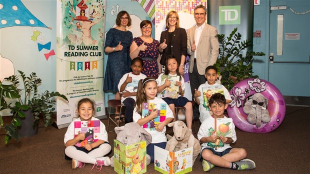 Une trentaine de bibliothèque de la région participent au Club de lecture d'été TD