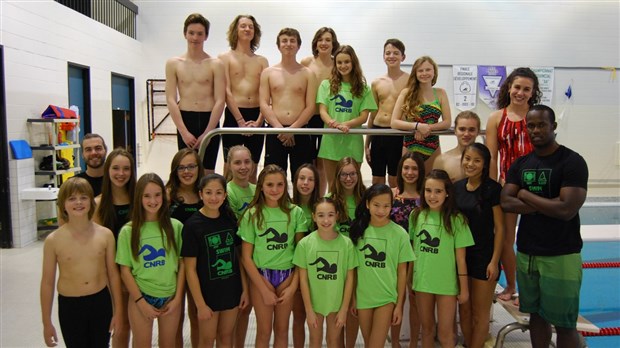 Le CNRB remporte 24 médailles lors de la finale de l’Association de natation Québec-Chaudière-Appalaches