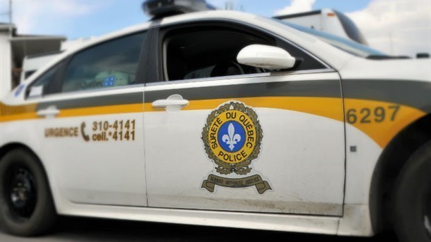 Un motocycliste entre en collision avec une voiture à Vallée-Jonction