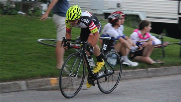 David Drouin se distingue au critérium avec Équipe Québec aux Championnats canadiens de cyclisme