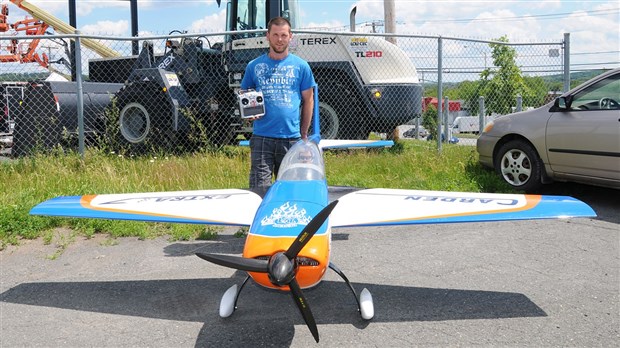 L'aéromodélisme est la grande passion du Georgien Daniel Laliberté