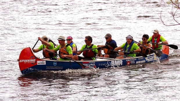 Le club de rabaska Canotage de Beauce termine au quatrième rang à Shawinigan