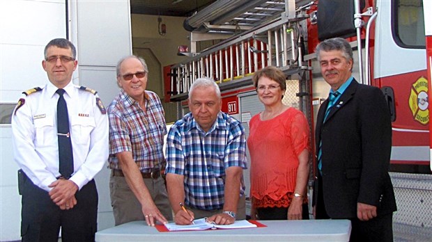 Courcelles, Saint-Évariste, Saint-Hilaire-de-Dorset et La Guadeloupe desservies par le même service de protection incendie