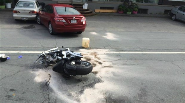 Un motocycliste est victime d'un accident grave à Beauceville