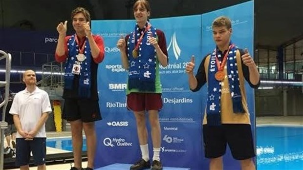 Charles-Antoine Bourque ajoute une autre médaille à sa collection aux Jeux du Québec