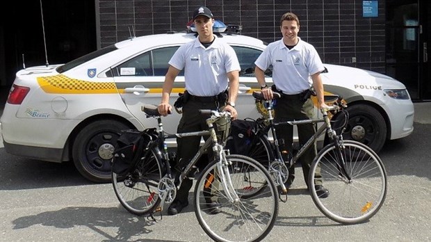 La SQ organise une activité de prévention de vol de vélo à Sainte-Marie