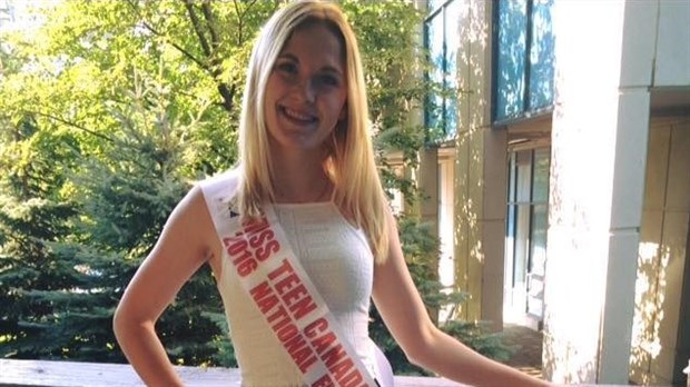 Kaila Bourque en liste pour remporter le concours Miss Teen Canada Globe 