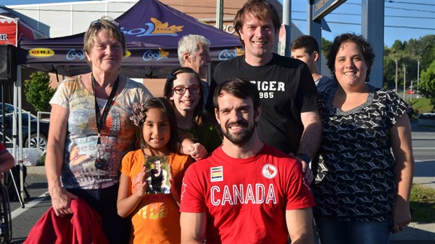 Les Beaucerons encouragent Jean-Philippe Maranda