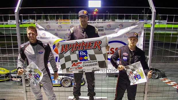 Mickaël Isabelle monte sur le podium pour la première fois en Sportman Quebec Lucas Oil
