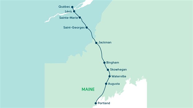 Dévoilement du corridor de recharge électrique Québec-Maine qui passera par la Beauce