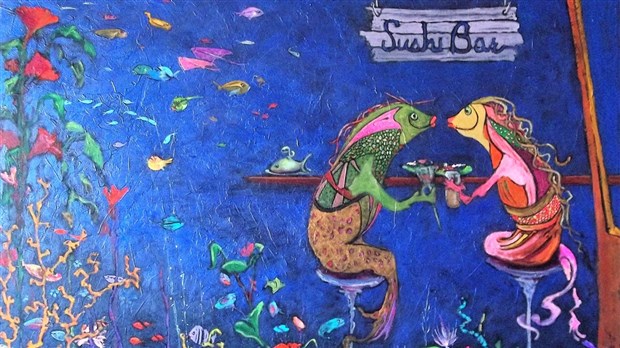 Plusieurs œuvres de l’artiste Lyse Marsan exposées en Corée du Sud