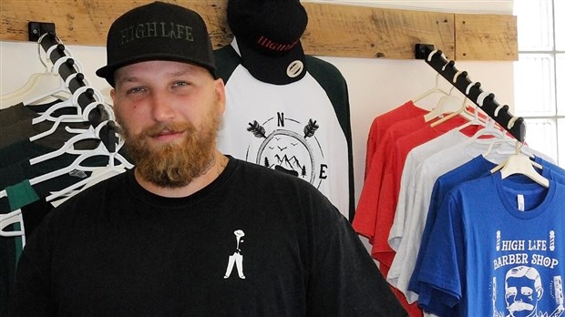Le jeune entrepreneur Samuel Boudreault voit grand avec sa ligne de vêtements « High Life »