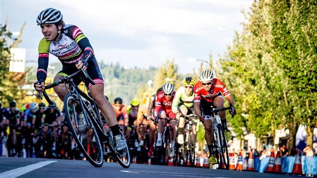 Le cycliste David Drouin de Saint-Prosper prendra part au Grand Prix de Québec et de Montréal