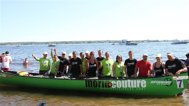 Une septième position pour l'équipe de rabaska Canotage Beauce lors de la Classique internationale de la Mauricie