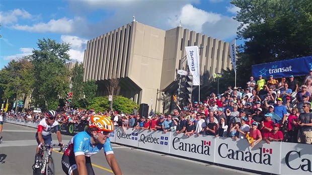 David Drouin termine à 21 secondes du champion au Grand Prix Cycliste de Québec