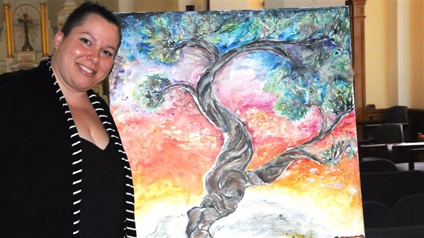 Sophie Ruel peint la lueur d'espoir avec l'aquarelle