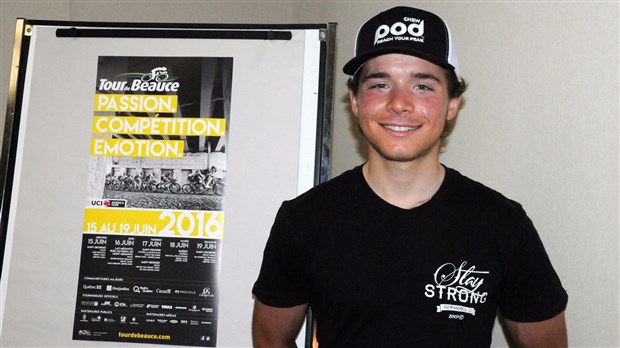 David Drouin est fier d'avoir affronté les meilleurs cyclistes au monde
