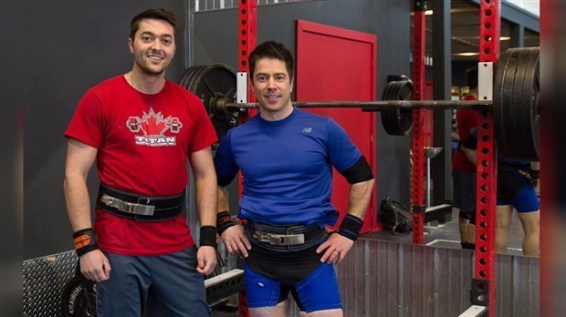 Jean-Sébastien Rhéaume brise des records québécois de dynamophilie