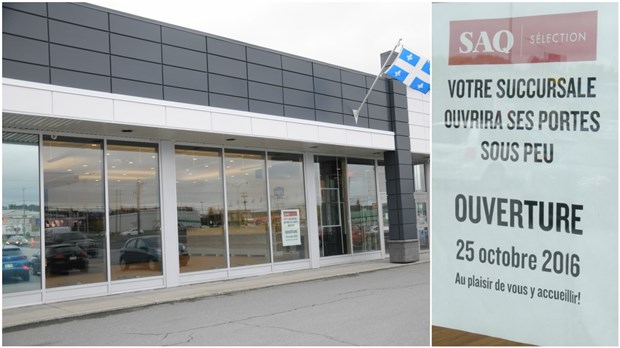 La SAQ rouvrira ses portes le 25 octobre prochain aux Promenades Saint-Georges