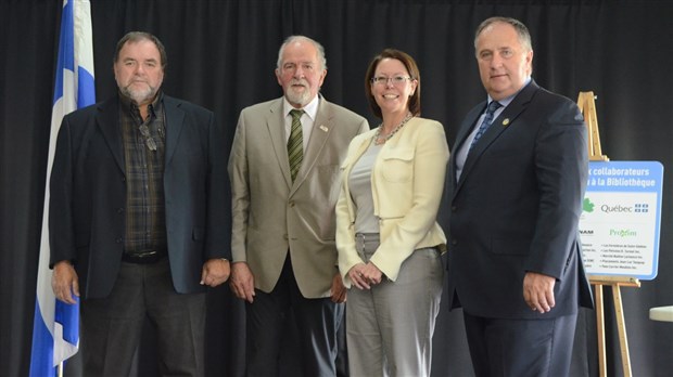 Saint-Gédéon inaugure sa bibliothèque municipale  