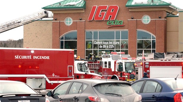 EN BREF | Début d'incendie maîtrisé au IGA extra de Saint-Georges