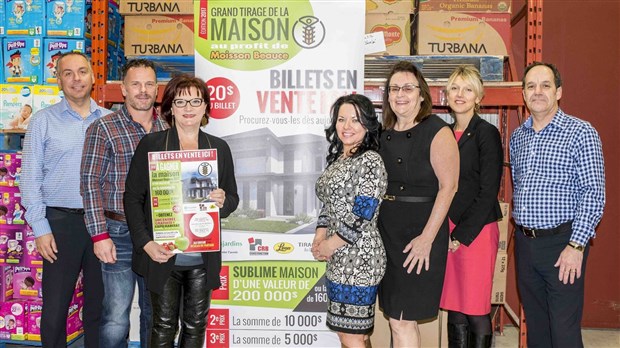 Une chance sur 21 500 de gagner une maison de 200 000$ en soutien à Moisson Beauce