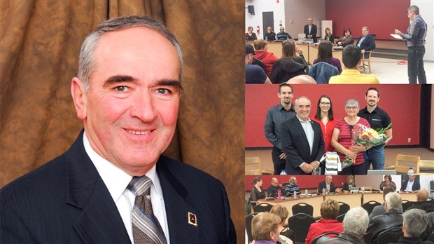 Une dernière assemblée publique émouvante pour le maire de St-Frédéric