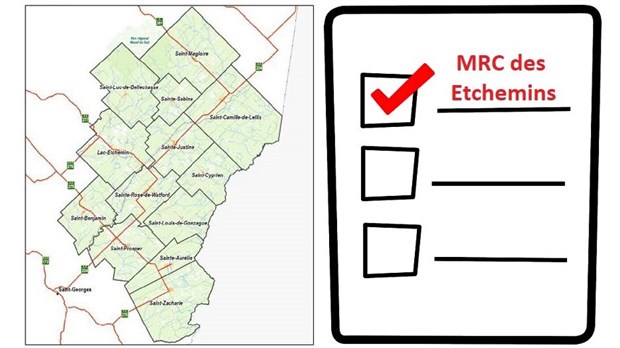 Dix maires et mairesses de la MRC des Etchemins élus sans opposition