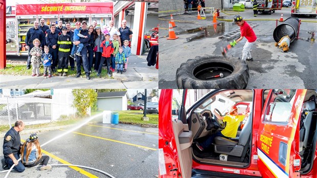 Près de 350 personnes ont visité la caserne des pompiers de Beauceville 