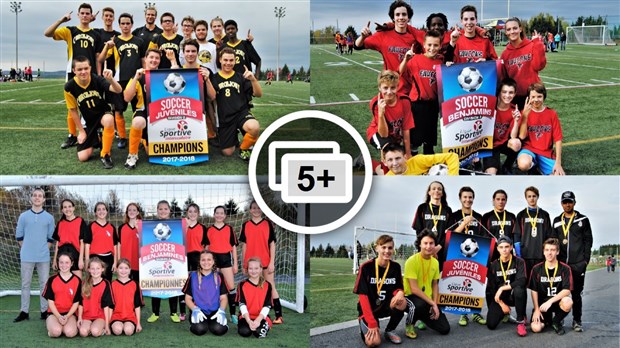 Un tournoi de soccer extérieur rassemble 40 équipes de la CSBE à St-Georges