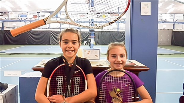 Albert Lacasse et Catherine Rodrigue font honneur au tennis beauceron 