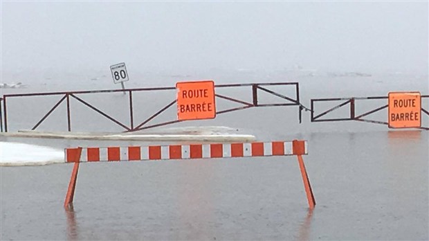 Inondations mineures en Beauce vendredi matin, la route 276 fermée à la circulation 