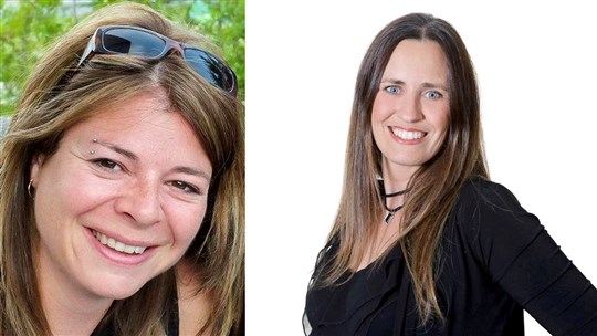 Julie Hébert et Nadia Poirier, deux candidates indépendantes à St-Simon 