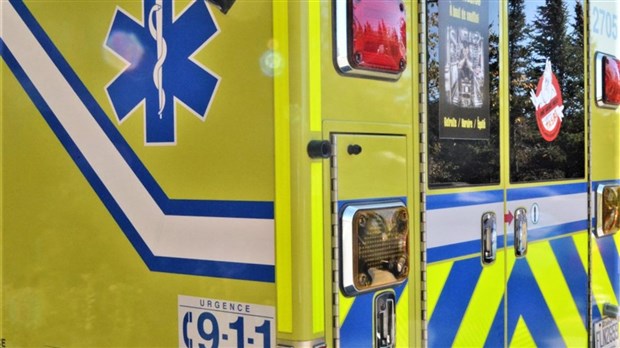 Un face-à-face cause trois blessés sur la route 112 à Frampton 