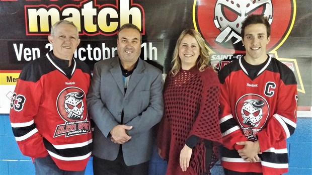 Un 2e match de hockey-bénéfice au profit d'Alphare à Saint-Georges