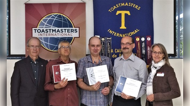Un membre Toastmasters de Saint-Georges remporte un concours 