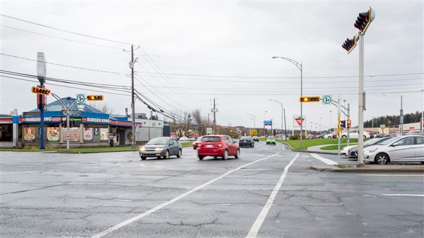 Des travaux à prévoir à St-Georges sur le bd Lacroix, à l'intersection de la 204