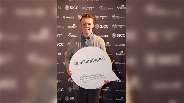 Pier-Antoine Bernard veut sensibiliser les jeunes à l’environnement