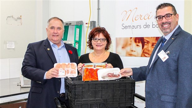 Le CISSS-CA octroie 60 000 $ à Moisson Beauce pour récupérer de la viande