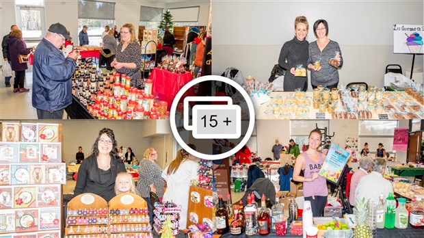 Dégustations et produits locaux au 7e Salon des artisans de Notre-Dame-des-Pins