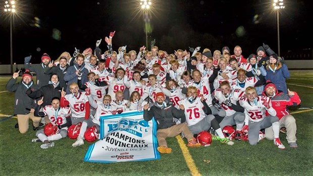 Les Dragons de la polyvalente St-Georges sont champions provinciaux