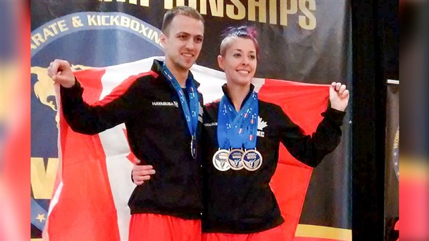 La Beauceronne Vanessa Drouin sacrée championne du monde de karaté en Floride