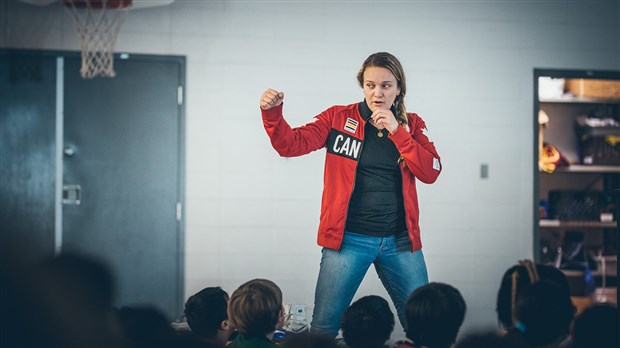 La fougue de la boxe anime toujours Ariane Fortin