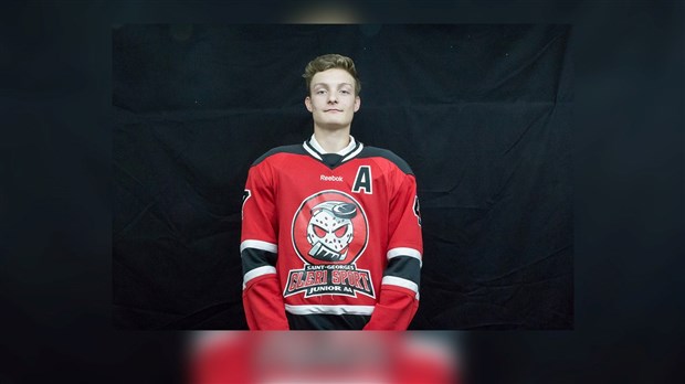 Nickolas Morin décroche le titre de joueur du mois de novembre pour le Cleri Sport