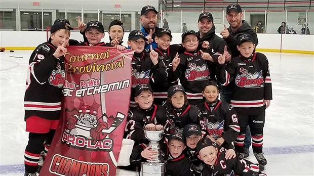 Le Garaga de Saint-Georges est champion au Tournoi de Lac-Etchemin